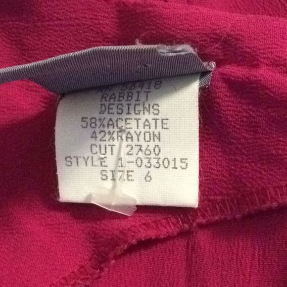 Sleeveless Rayon Dress Rabbit Rabbit Rabbit - Picture 7 of 8